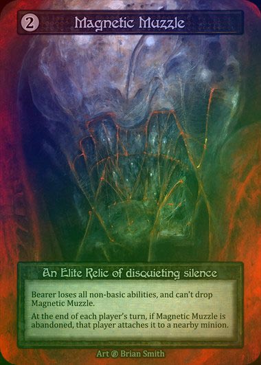 【FOIL】[Artifact] Magnetic Muzzle [beta-Elite]